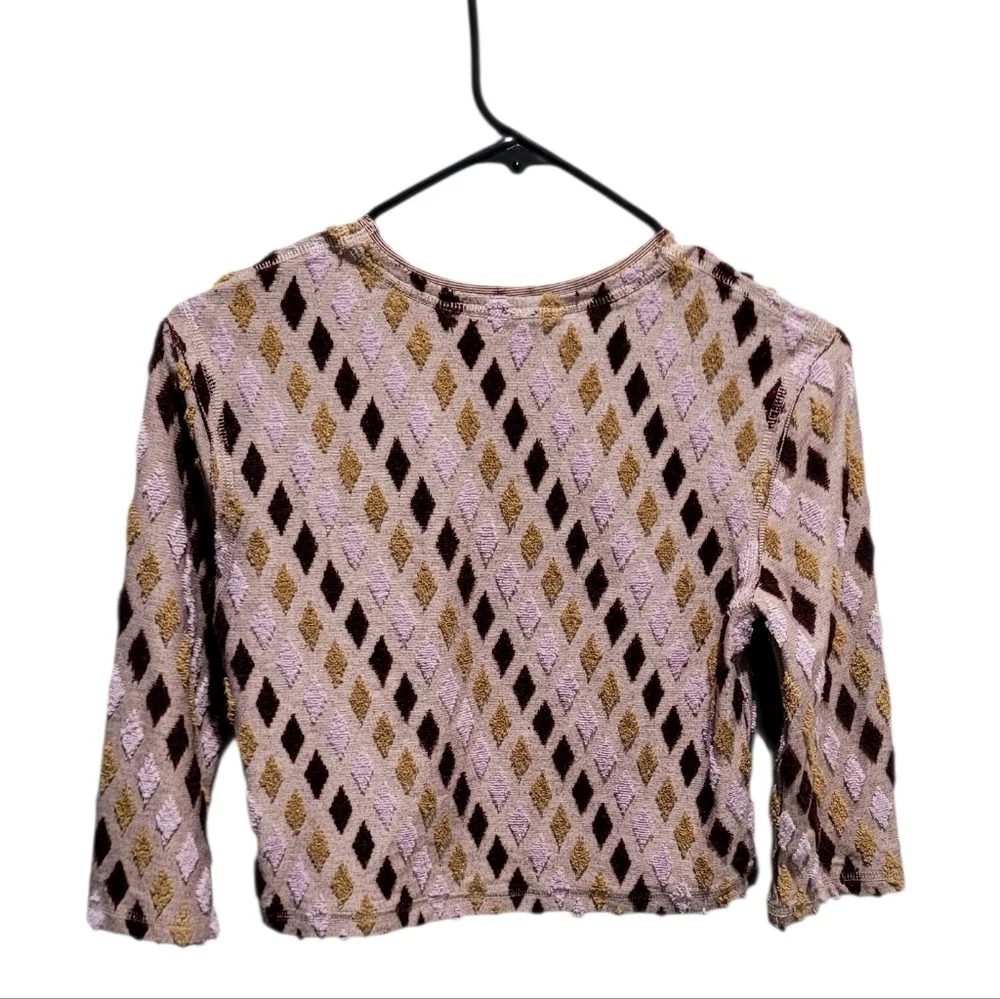 Free People Magic Carpet Crop Top Size Small
